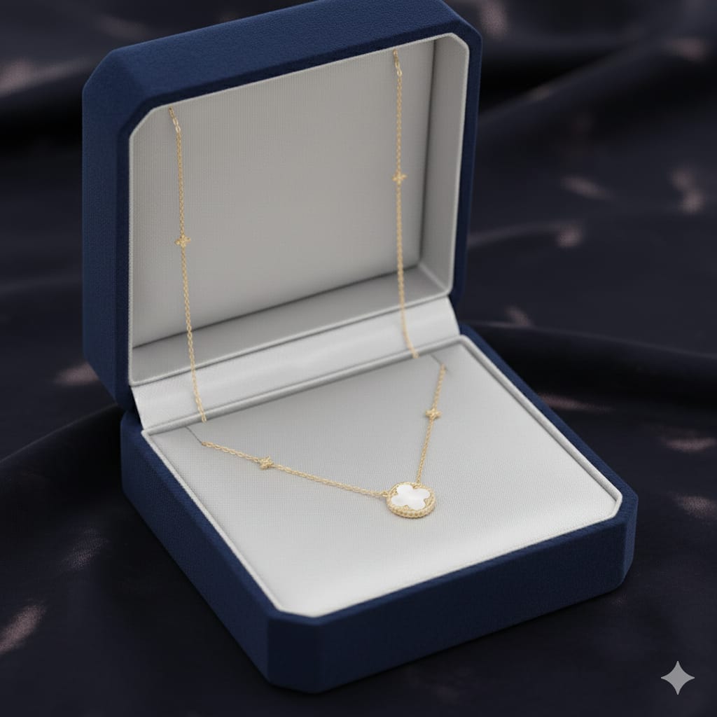 Star Circle - Anti Tarnish Chain - Gold