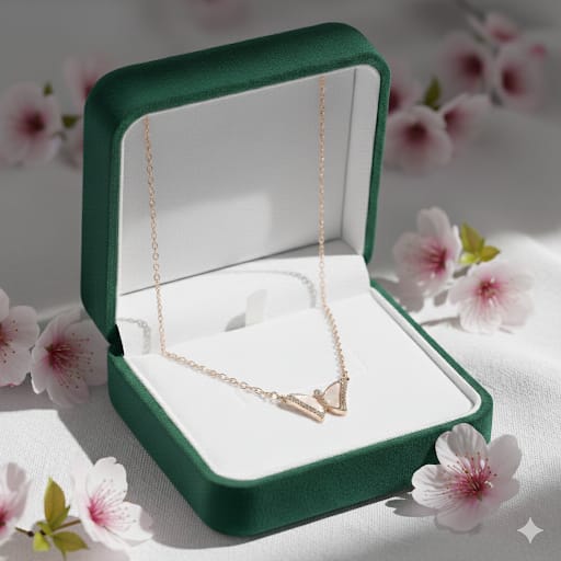 Butterfly  - Anti Tarnish Chain - Rose Gold