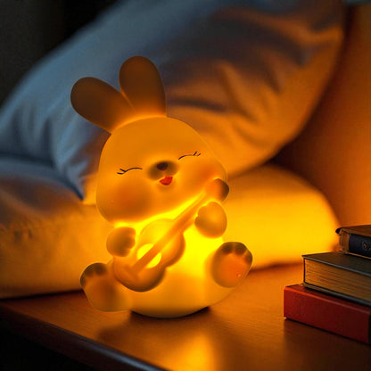 Guitar Rabbit  - Night Lamp