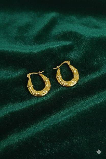 Metal Hoops - Anti Tarnish - Stud