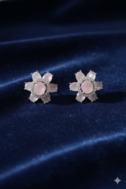 Cubic  - AD Stone Earrings - Stud