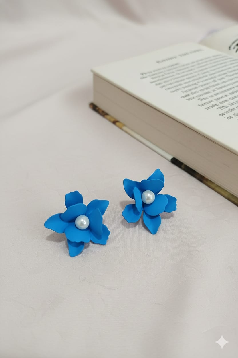 Simulated Pearl - Korean Earrings - Stud