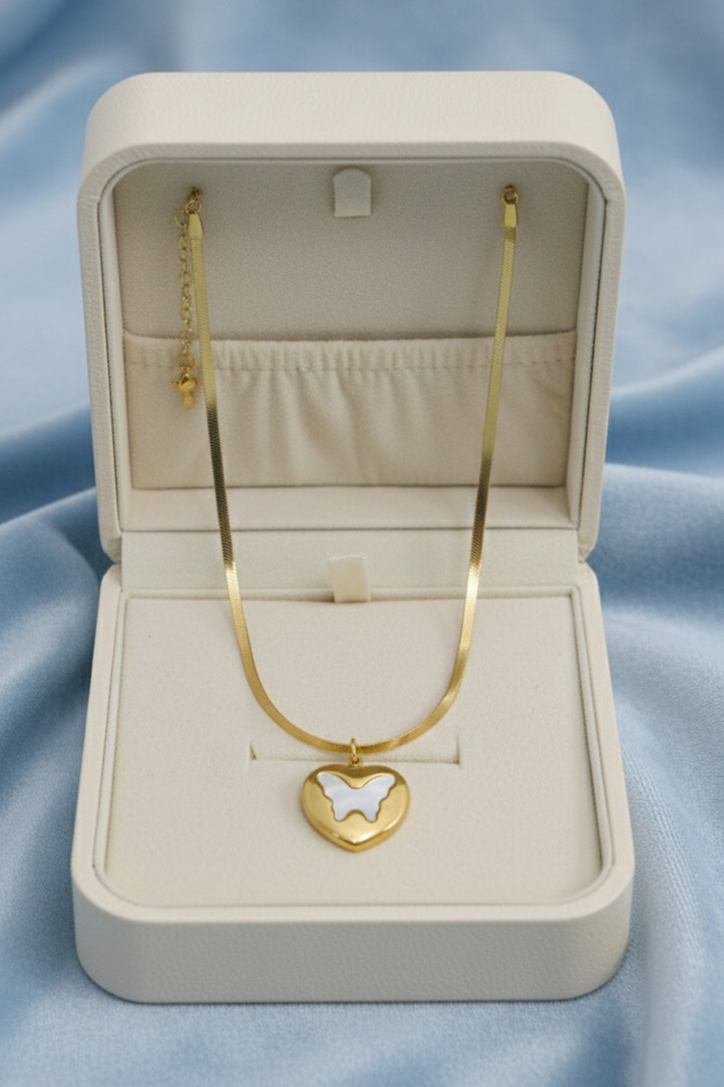 Heart - Anti Tarnish Chain - Gold