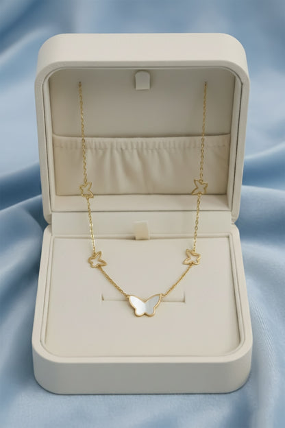 Butterfly - Anti Tarnish Chain - Gold