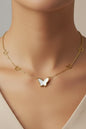 Butterfly - Anti Tarnish Chain - Gold