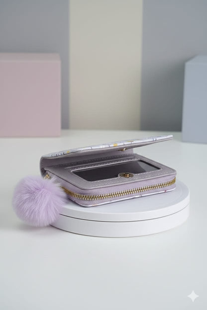 Rainbow Unicorn Wallet  -Lavender