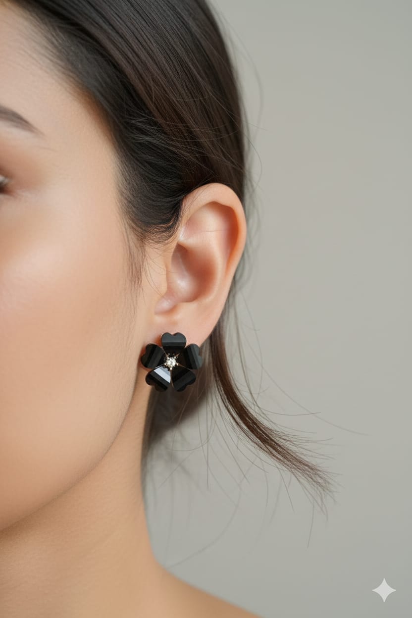 Crystal - Western Earrings - Stud