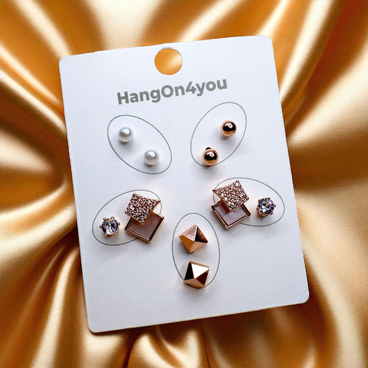 Anti Tarnish combo Earrings