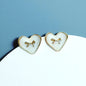 Heart with bow Earrings