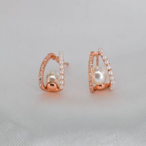 Pearl Half Ring - Anti Tarnish